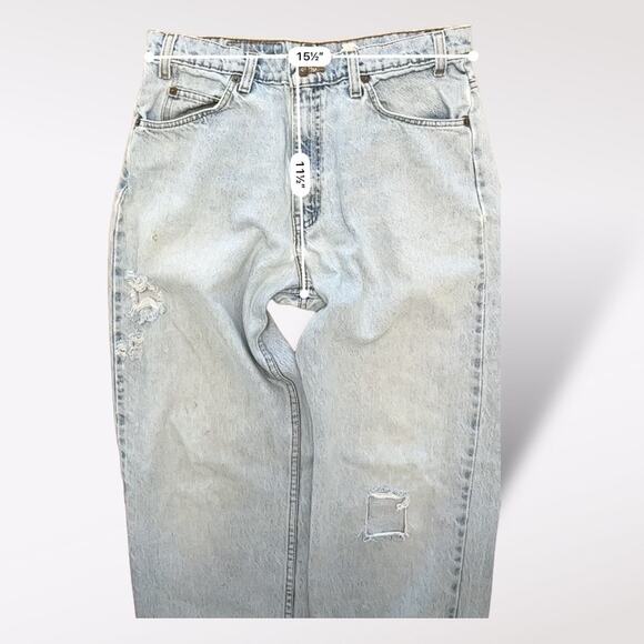 Levi’s Orange Tab Vintage Distressed Relaxed Fit Jeans Size 33x32 - Picture 7 of 13